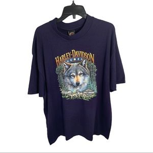 NWT Vintage 1998 Harley-Davidson Wolf Tee